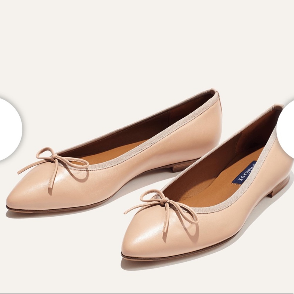 Margaux NY The Pointe Flat Rose Nappa